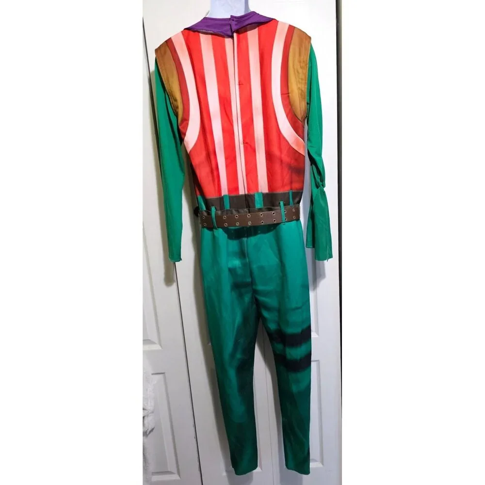 Fortnite TomatoHead Adult Costume Tomato Head Mask Belt Mens Spirit Halloween